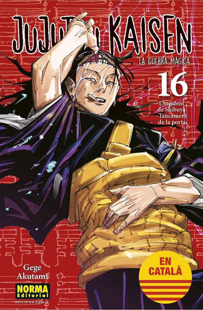 Jujutsu Kaisen 16 Catala | N0324-NOR40 | Gege Akutami | Terra de Còmic - Tu tienda de cómics online especializada en cómics, manga y merchandising