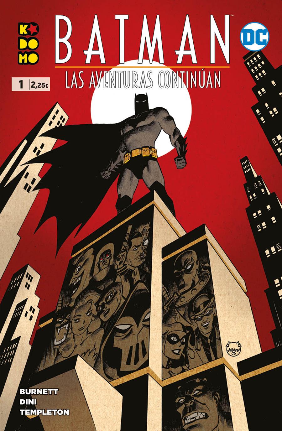 Batman: Las aventuras continúan núm. 1 de 8 | N0721-ECC38 | Alan Burnett / Paul Dini / Ty Templeton | Terra de Còmic - Tu tienda de cómics online especializada en cómics, manga y merchandising