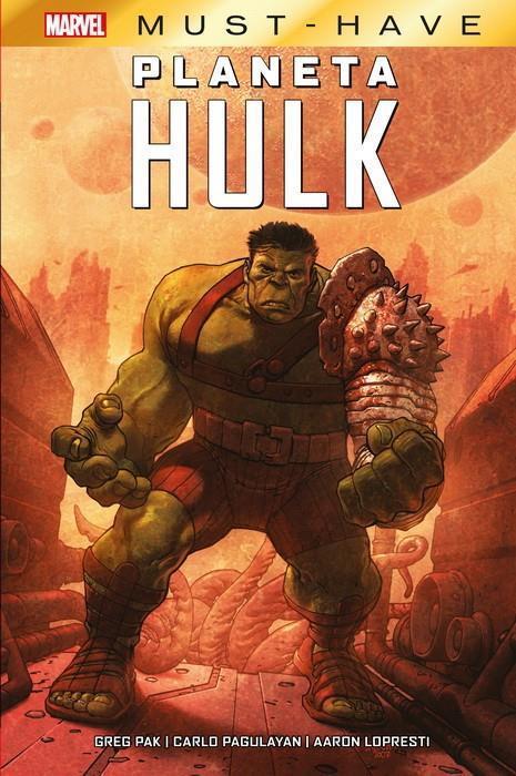 Marvel Must-Have Giant-Size. Planeta Hulk | N0121-PAN25 | Greg Pak, Carlo Pagulayan, Aaron Lopresti, Gary Frank | Terra de Còmic - Tu tienda de cómics online especializada en cómics, manga y merchandising
