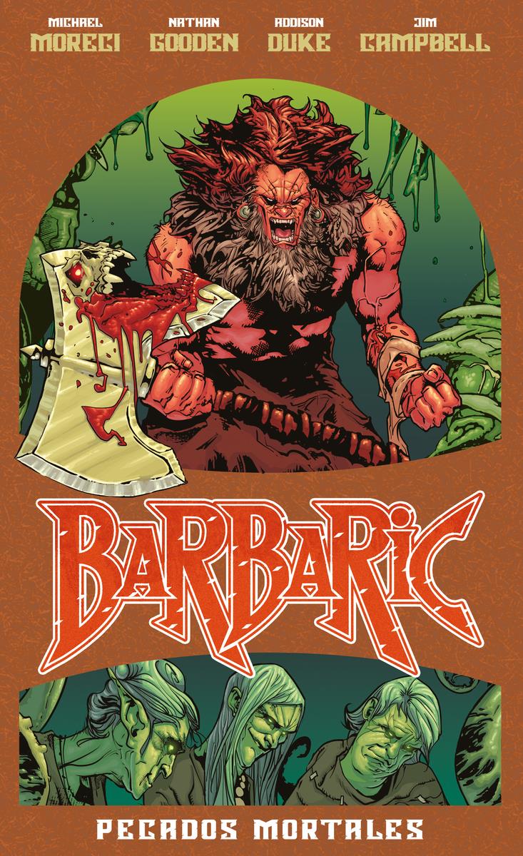 Barbaric: Pecados Mortales | N0522-OTED13 | Nathan Gooden | Terra de Còmic - Tu tienda de cómics online especializada en cómics, manga y merchandising