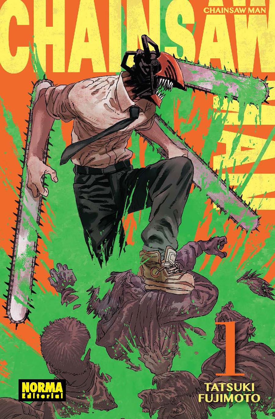Chainsaw man 1 | N0920-NOR15 | Tatsuki Fujimoto | Terra de Còmic - Tu tienda de cómics online especializada en cómics, manga y merchandising
