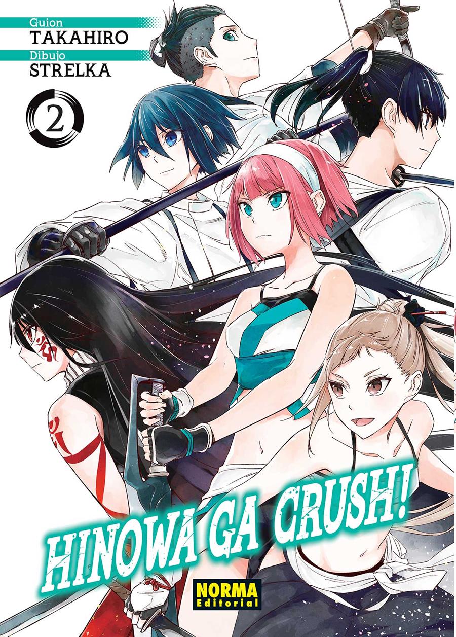 Hinowa Ga Crush! 02 | N1019-NOR35 | Takahiro Arai, Strelka | Terra de Còmic - Tu tienda de cómics online especializada en cómics, manga y merchandising