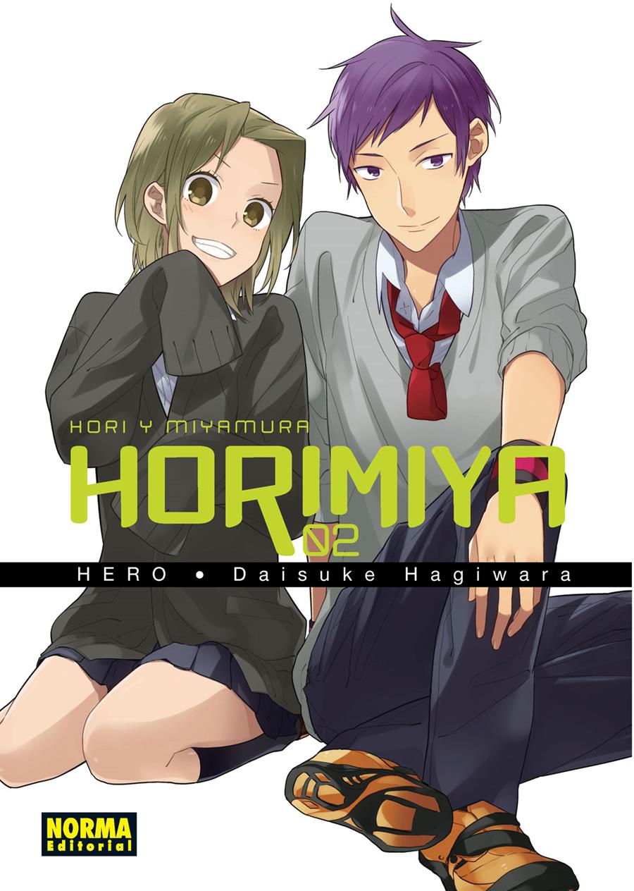 Horimiya 02 | N1117-NOR15 | HERO, Daisuke Hagiwara | Terra de Còmic - Tu tienda de cómics online especializada en cómics, manga y merchandising
