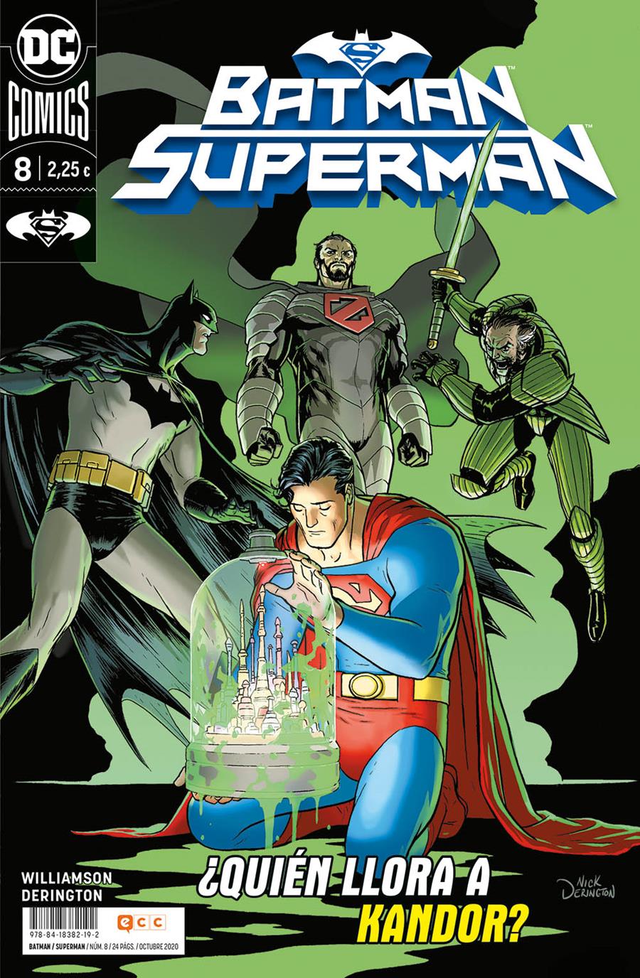 Batman/Superman núm. 08 | N1020-ECC25 | Joshua Williamson / Nick Derington | Terra de Còmic - Tu tienda de cómics online especializada en cómics, manga y merchandising