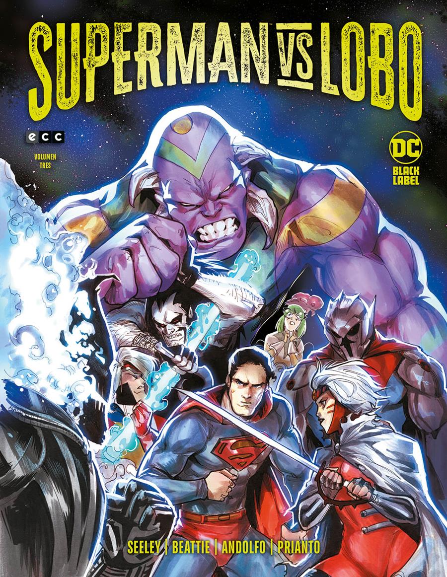 Superman vs. Lobo núm. 3 de 3 | N0722-ECC43 | Mirka Andolfo / Sarah Beattie / Tim Seeley | Terra de Còmic - Tu tienda de cómics online especializada en cómics, manga y merchandising