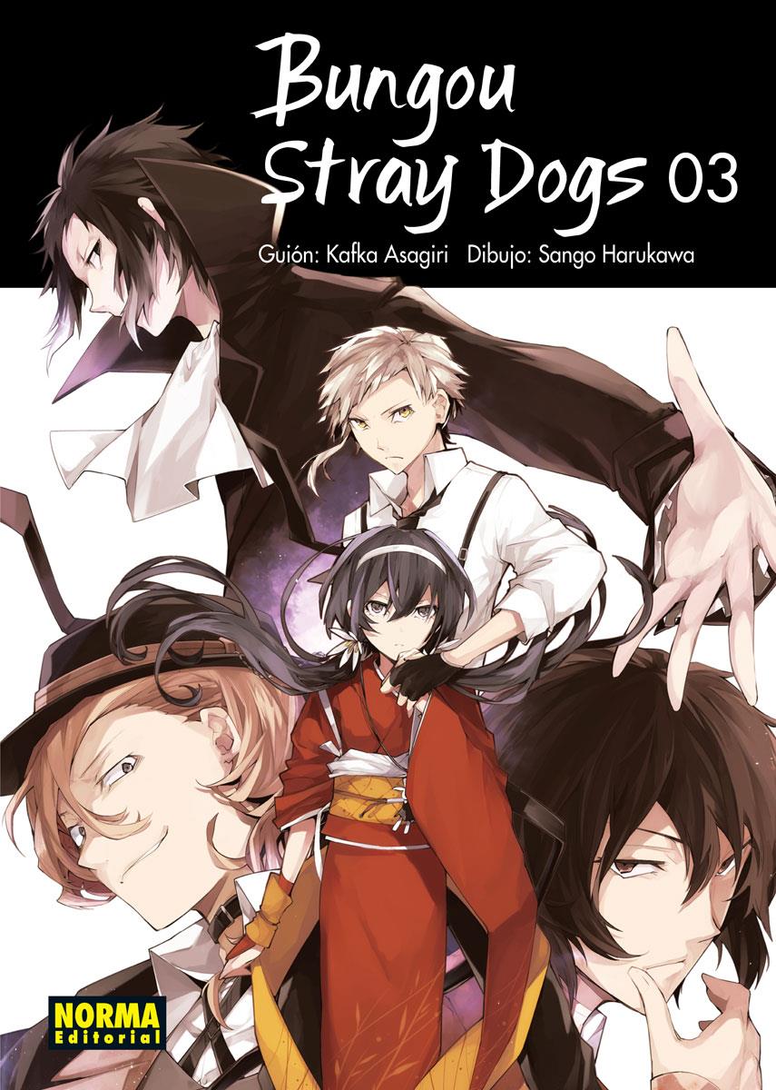 Bungou Stray Dogs 03 | N1017-NOR35 | Kafka Asagiri, Sango Harukawa | Terra de Còmic - Tu tienda de cómics online especializada en cómics, manga y merchandising