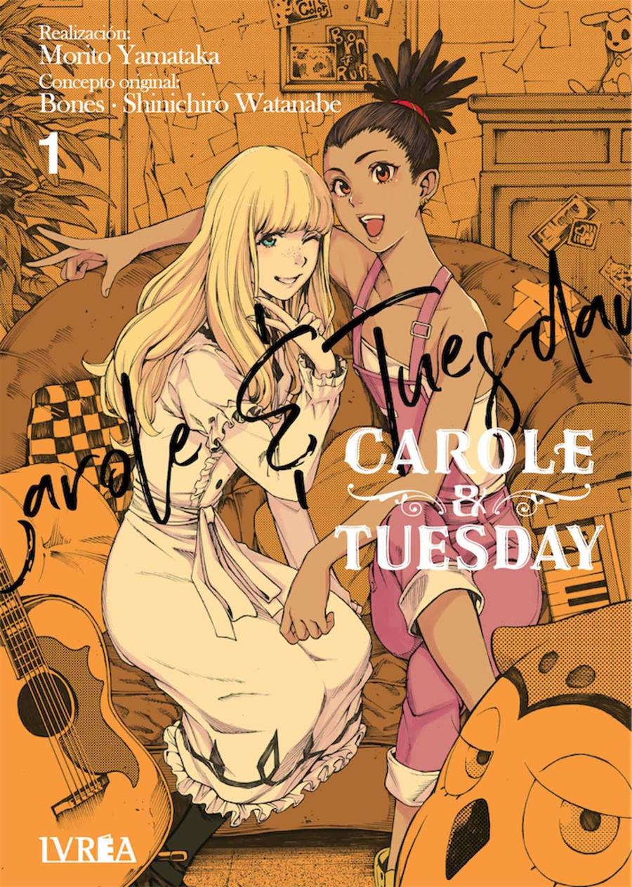 Carole & Tuesday 01 | N1020-IVR012 | Morito Yamataka, Shinchiro Watanabe | Terra de Còmic - Tu tienda de cómics online especializada en cómics, manga y merchandising