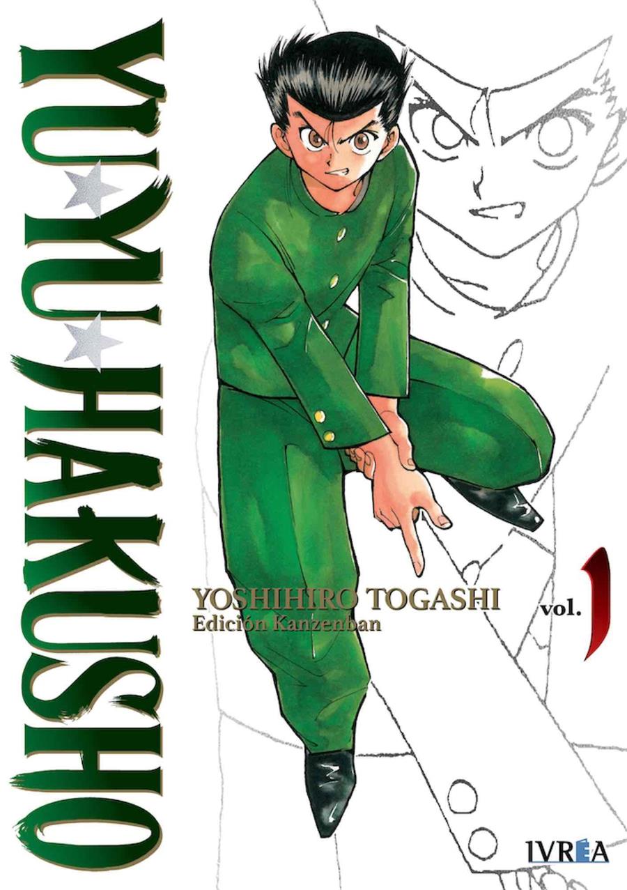 Yu Yu Hakusho Kanzenban 01 | N1220-IVR15 | Yoshihiro Togashi | Terra de Còmic - Tu tienda de cómics online especializada en cómics, manga y merchandising