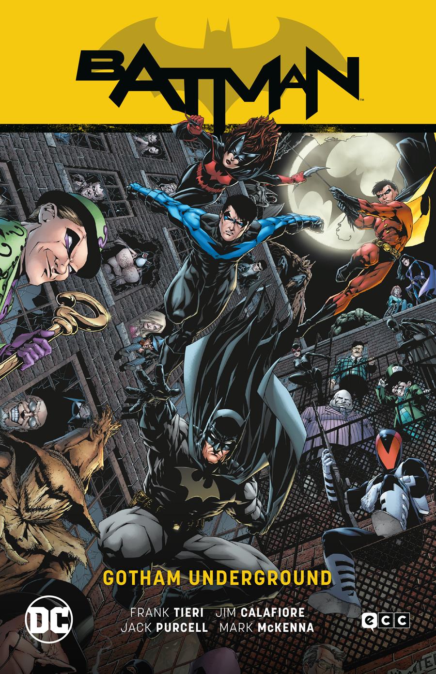 Batman: Gotham Underground (Batman Saga - Batman e hijo Parte 5) | N0222-ECC03 | Frank Tieri / Jim Calafiore | Terra de Còmic - Tu tienda de cómics online especializada en cómics, manga y merchandising