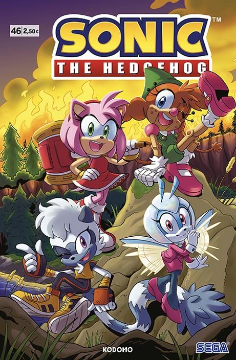 Sonic The Hedgehog núm. 46 | N0623-ECC50 | Evan Stanley / Evan Stanley | Terra de Còmic - Tu tienda de cómics online especializada en cómics, manga y merchandising