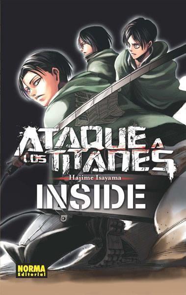 Ataque a Los Titanes Inside | N0915-NOR16 | Hajime Isayama | Terra de Còmic - Tu tienda de cómics online especializada en cómics, manga y merchandising
