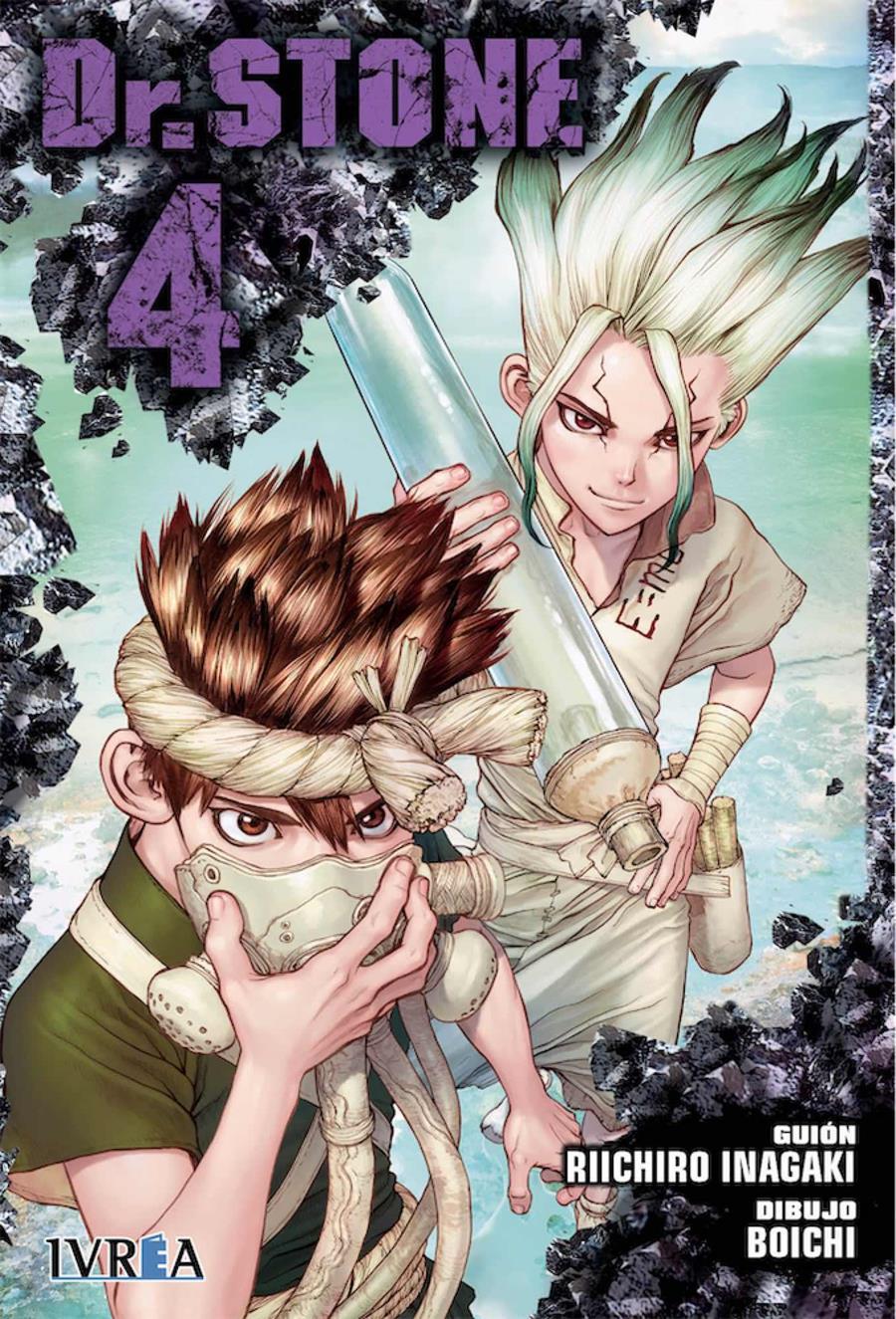 Dr. Stone 04 | N1118-IVR04 | Riichiro Inagaki, Boichi | Terra de Còmic - Tu tienda de cómics online especializada en cómics, manga y merchandising