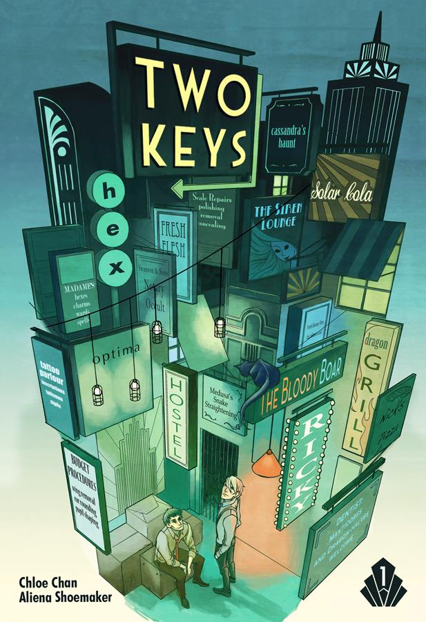 Two Keys Vol. 1 | N2014-MW18 | Aliena Shoemaker, Arte: Chloe Chan | Terra de Còmic - Tu tienda de cómics online especializada en cómics, manga y merchandising