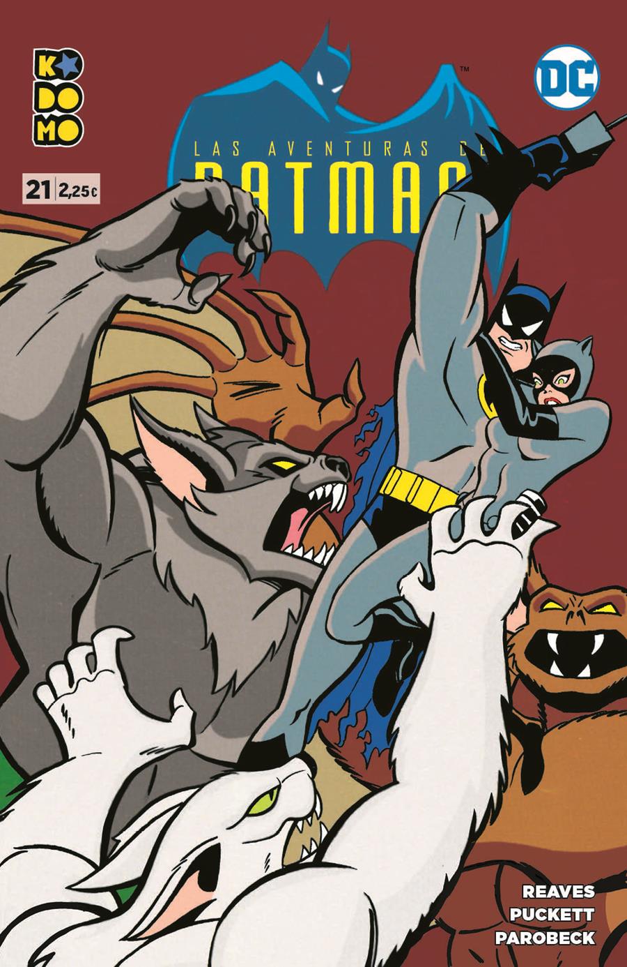 Las aventuras de Batman núm. 21 | N1120-ECC46 | Kelley Puckett / Michael Reaves / Mike Parobeck | Terra de Còmic - Tu tienda de cómics online especializada en cómics, manga y merchandising