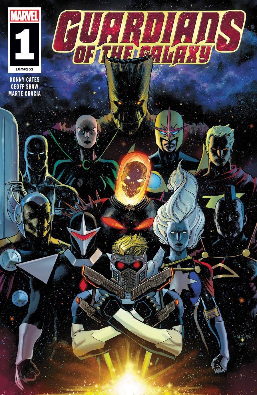 Guardians of the Galaxy (2019) #1 | GUARDIANS01 | Donny Cates, Geoffrey Shaw | Terra de Còmic - Tu tienda de cómics online especializada en cómics, manga y merchandising