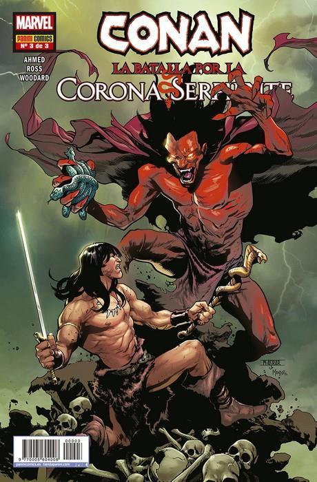 Conan: La Batalla por la Corona Serpiente 3 de 3 | N0121-PAN06 | Luke Ross, Saladin Ahmed | Terra de Còmic - Tu tienda de cómics online especializada en cómics, manga y merchandising