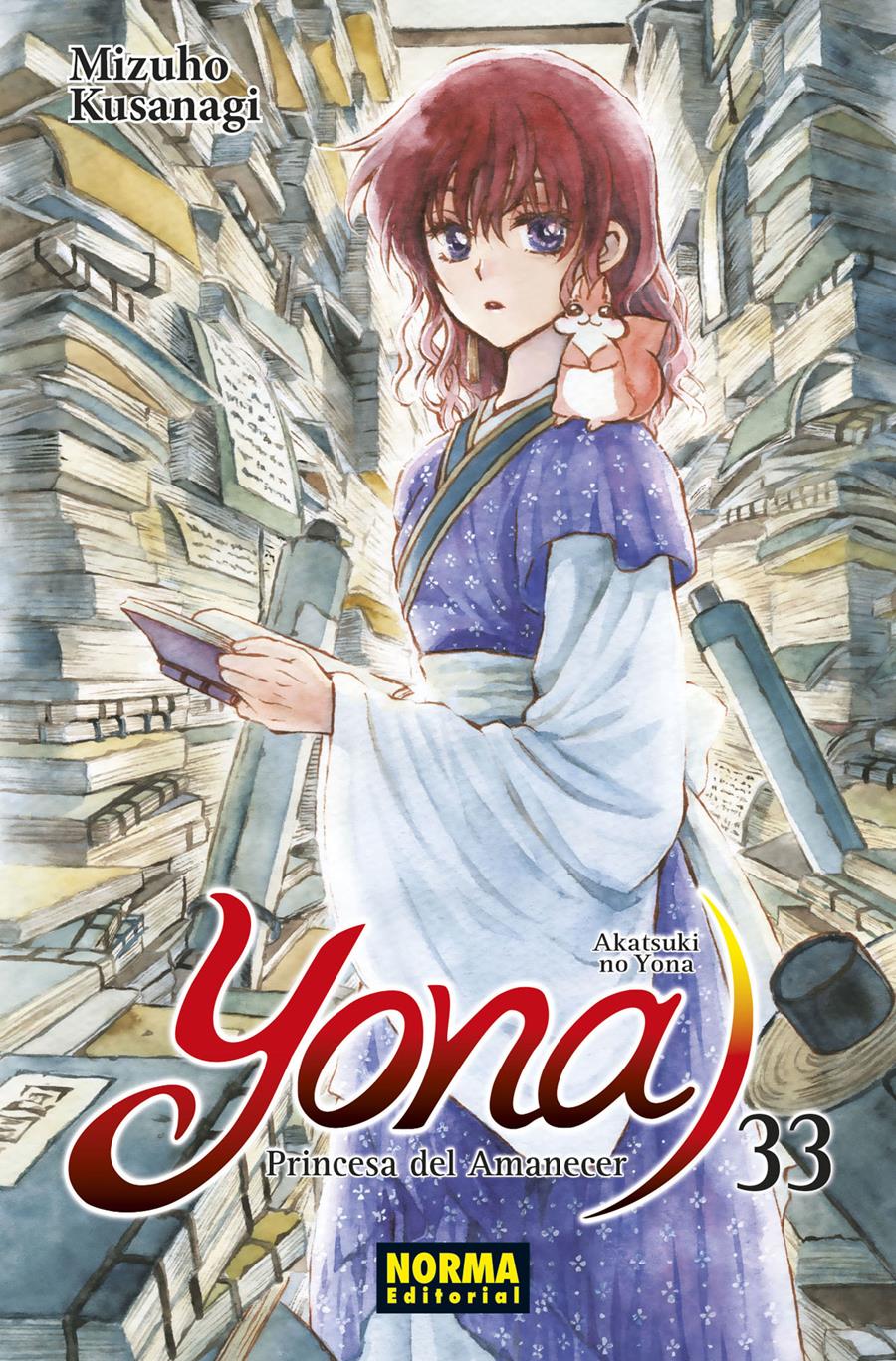 Yona 33, Princesa del amanecer | N1021-NOR30 | Mizuho Kusanagi | Terra de Còmic - Tu tienda de cómics online especializada en cómics, manga y merchandising