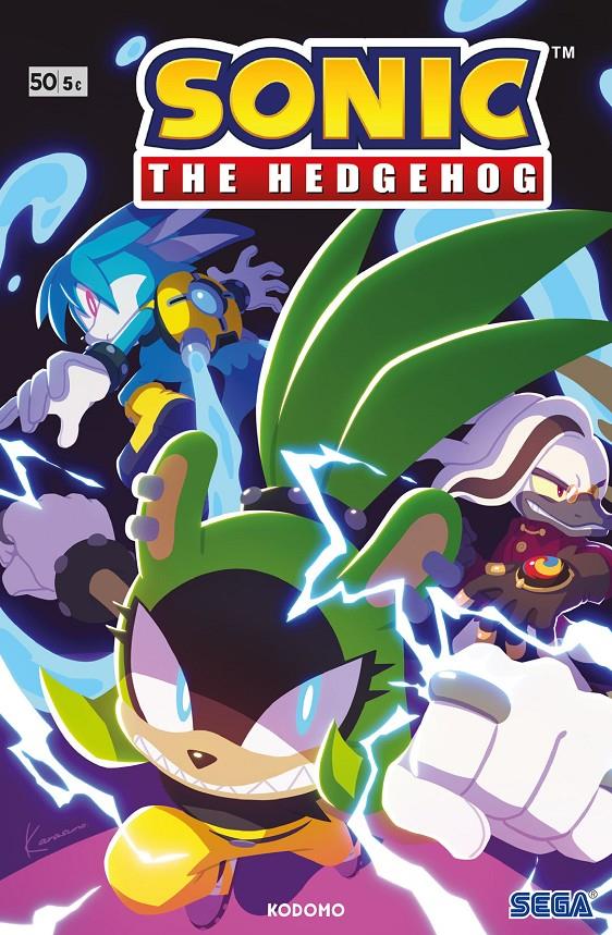 Sonic The Hedgehog núm. 50 | N1023-ECC40 | Ian Flynn, Adam Bryce Thomas | Terra de Còmic - Tu tienda de cómics online especializada en cómics, manga y merchandising