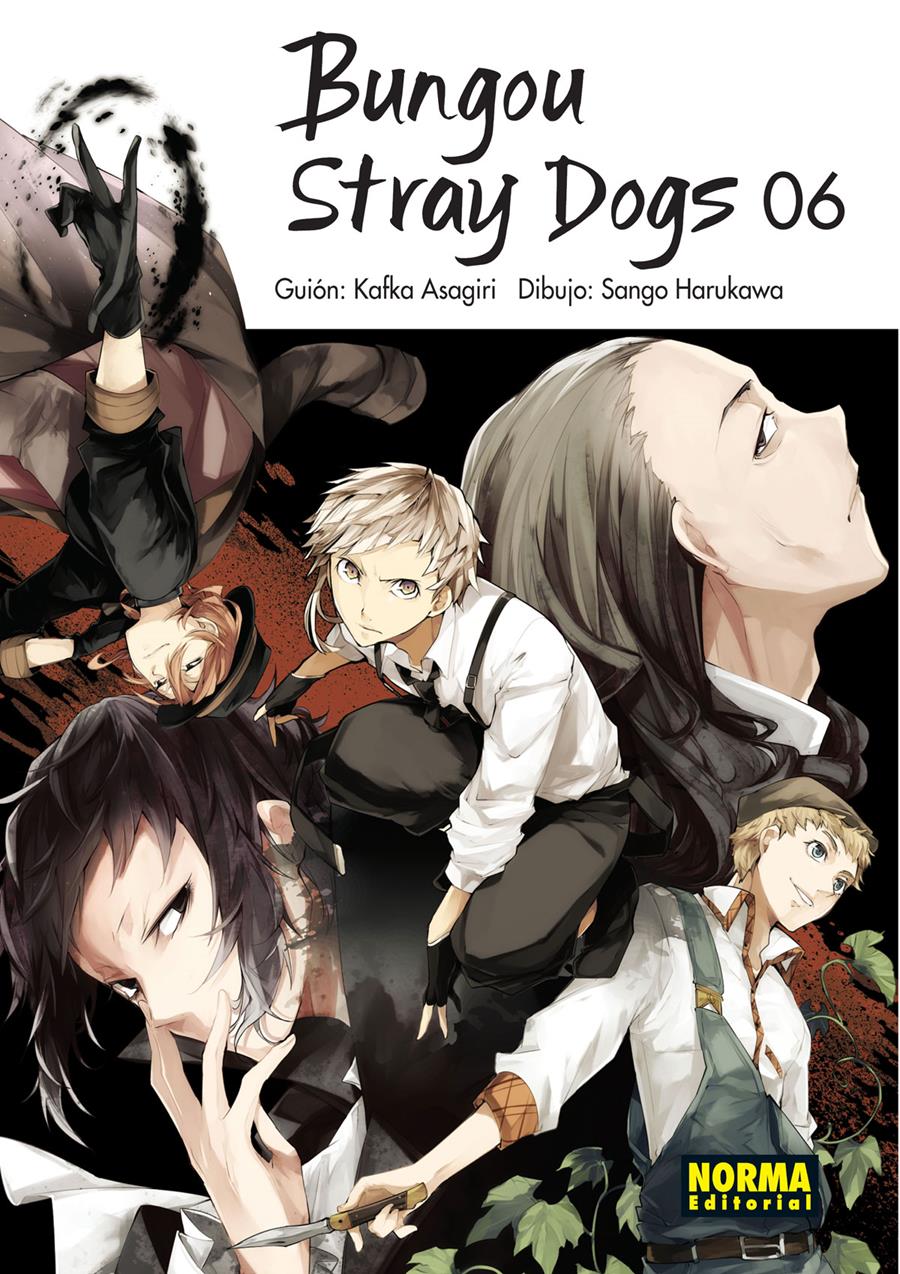 Bungou Stray Dogs 06 | N0618-NOR26 | Kafka Asagiri, Sango Harukawa | Terra de Còmic - Tu tienda de cómics online especializada en cómics, manga y merchandising