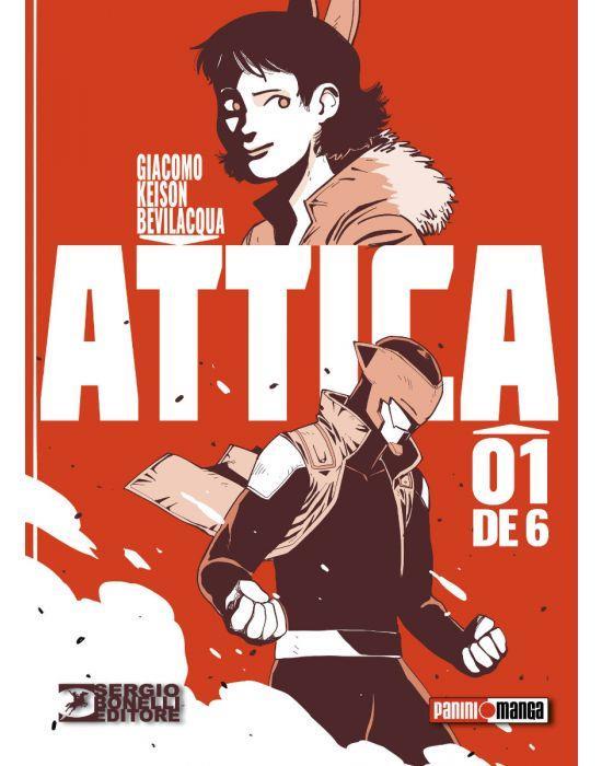 Attica 01 de 6 | N0422-PAN27 | Giacomo Bevilacqua | Terra de Còmic - Tu tienda de cómics online especializada en cómics, manga y merchandising
