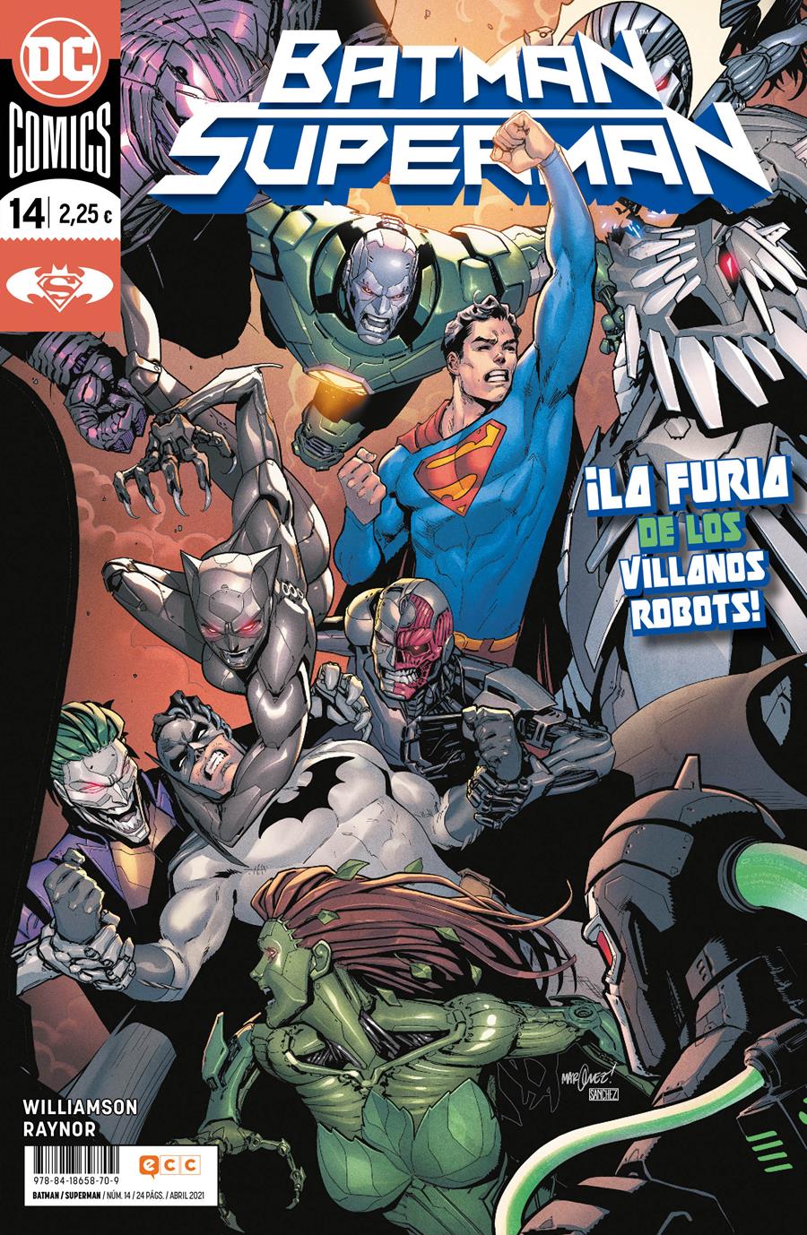 Batman/Superman núm. 14 | N0421-ECC29 | Joshua Williamson / Max Raynor | Terra de Còmic - Tu tienda de cómics online especializada en cómics, manga y merchandising
