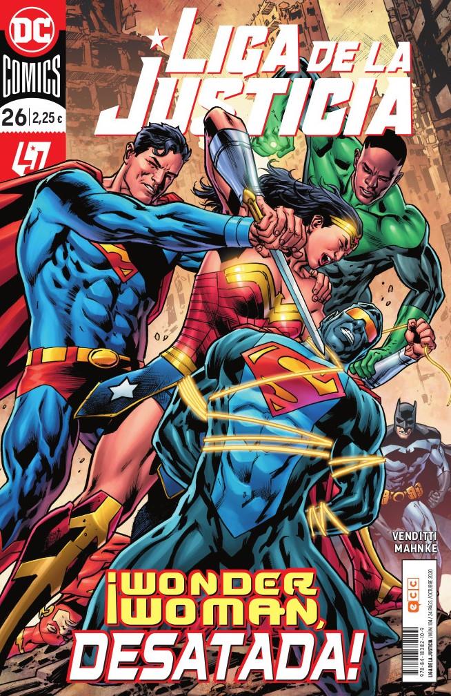 Liga de la Justicia núm. 104/ 26 | N1020-ECC19 | Doug Mahnke / Robert Venditti | Terra de Còmic - Tu tienda de cómics online especializada en cómics, manga y merchandising