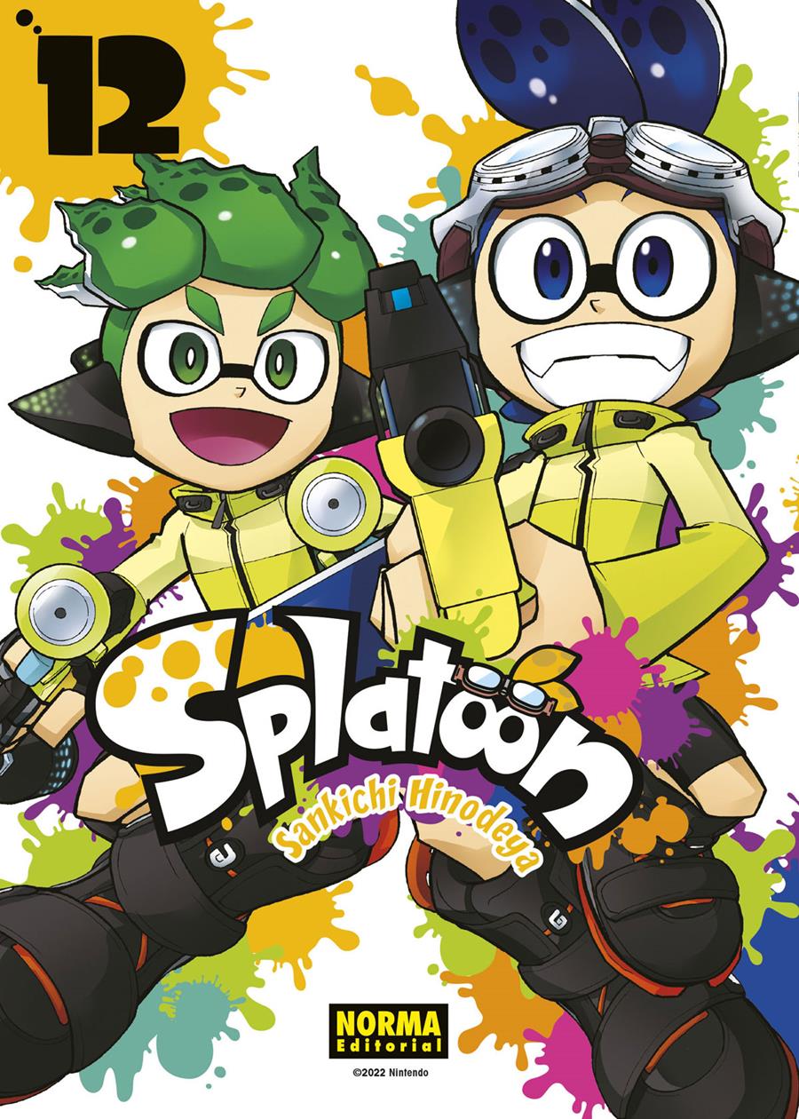 Splatoon 12 | N0722-NOR04 | Sankichi Hinodeya | Terra de Còmic - Tu tienda de cómics online especializada en cómics, manga y merchandising