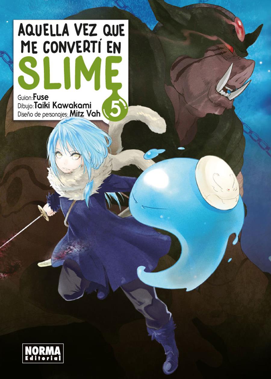 Aquella vez que me converti en slime 05 | N1119-NOR22 | Fuse - Taiki Kawakami | Terra de Còmic - Tu tienda de cómics online especializada en cómics, manga y merchandising