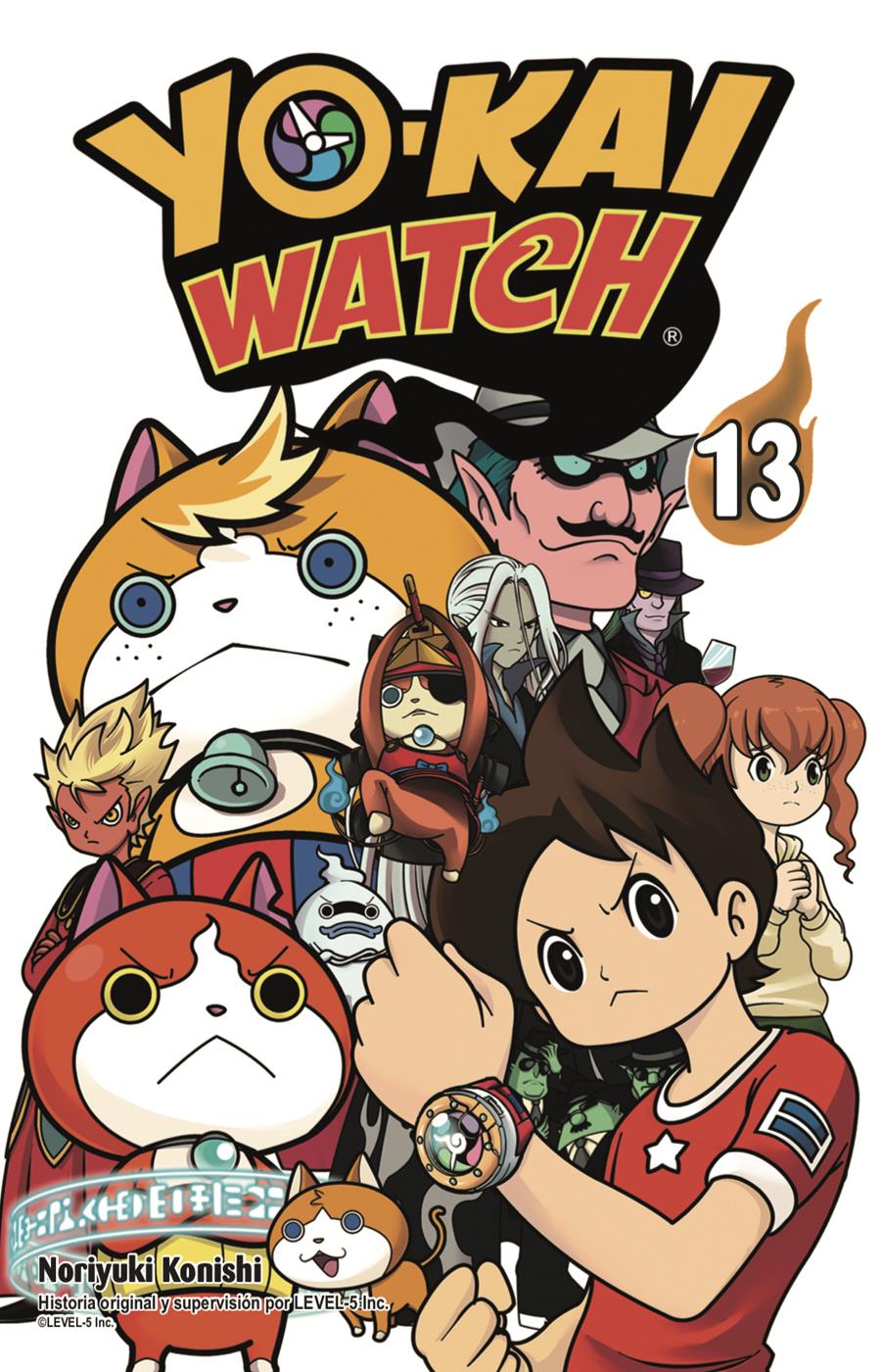 Yo-kai watch 13 | N0921-NOR39 | Noriyuki Konishi | Terra de Còmic - Tu tienda de cómics online especializada en cómics, manga y merchandising