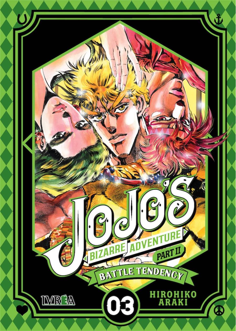 JoJo's Bizarre adventure parte 2: Battle Tendency 03 | N1117-IVR08 | Hirohiko Araki | Terra de Còmic - Tu tienda de cómics online especializada en cómics, manga y merchandising