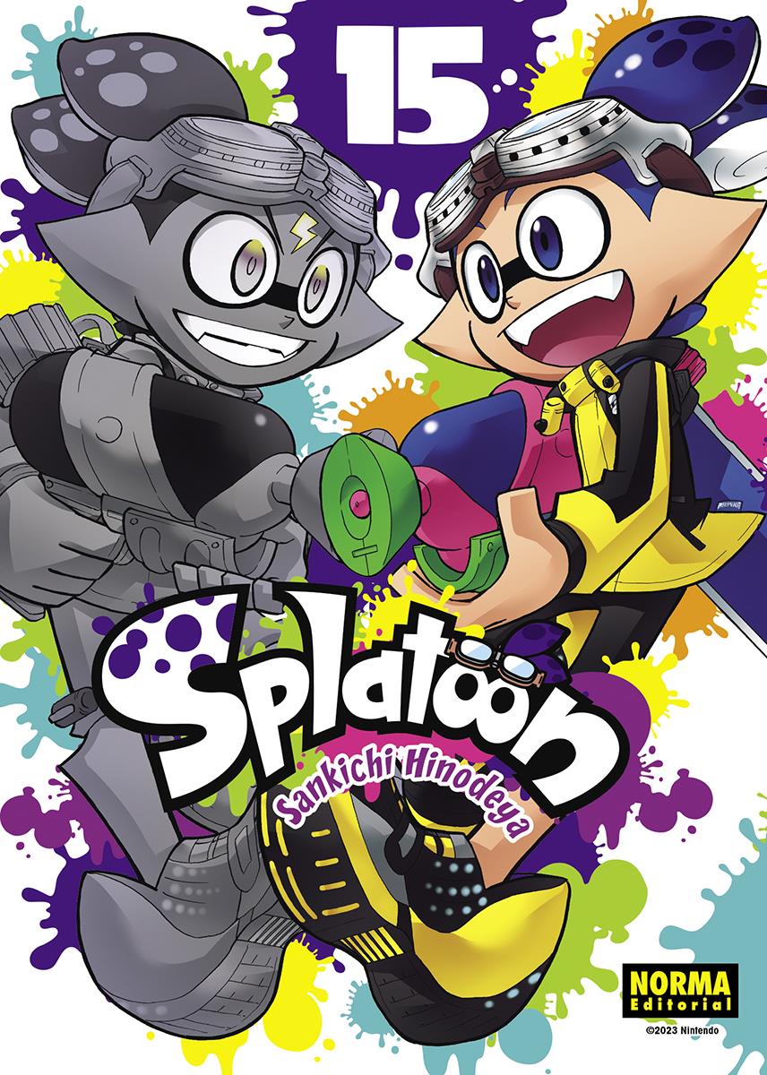 Splatoon 15 | N1023-NOR20 | Sankichi HinoyedaANKICHI HINODEYA | Terra de Còmic - Tu tienda de cómics online especializada en cómics, manga y merchandising