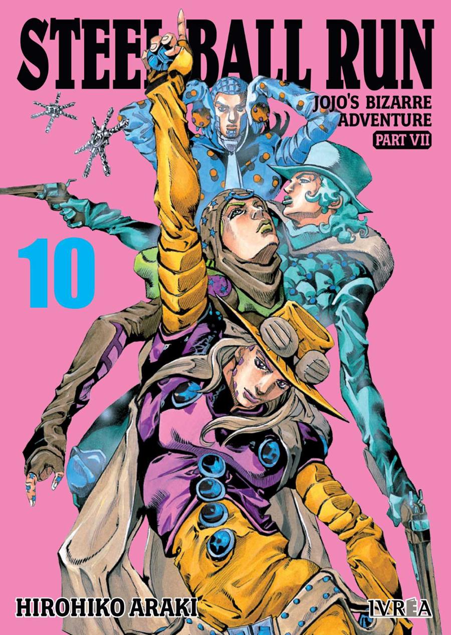 Jojo's Bizarre Adventure Parte 7: Steel Ball Run 10 | N1022-IVR05 | Hirohiko Araki | Terra de Còmic - Tu tienda de cómics online especializada en cómics, manga y merchandising