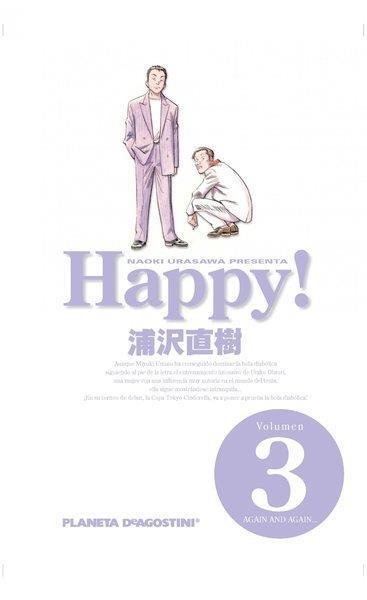 Happy! nº 03 | N0414-PDA12 | Naoki Urasawa | Terra de Còmic - Tu tienda de cómics online especializada en cómics, manga y merchandising