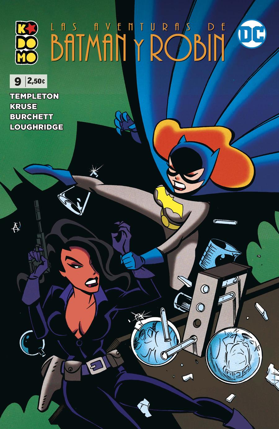Las aventuras de Batman y Robin núm. 09 | N1122-ECC49 | Brandon Kruse / Ty Templeton | Terra de Còmic - Tu tienda de cómics online especializada en cómics, manga y merchandising