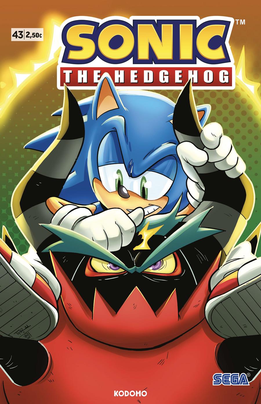 Sonic The Hedgehog núm. 43 | N0323-ECC56 | Bracardy Curry / Ian Flynn / Jamal Peppers / Thomas Rothlisberger | Terra de Còmic - Tu tienda de cómics online especializada en cómics, manga y merchandising
