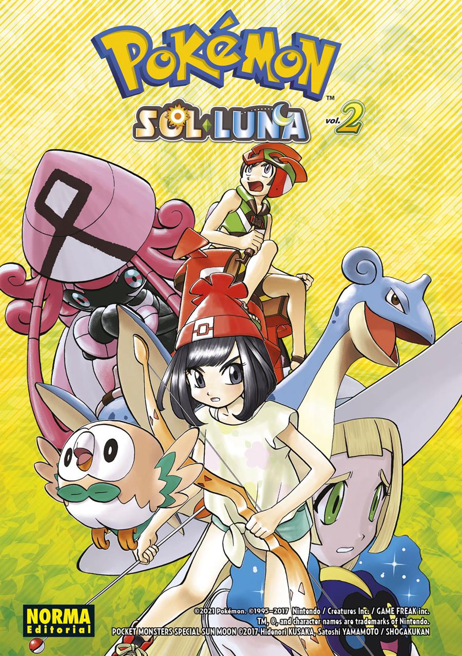 Pokemon sol y luna 02 | N1221-NOR27 | Hidenori Kusaka, Satoshi Yamamoto | Terra de Còmic - Tu tienda de cómics online especializada en cómics, manga y merchandising