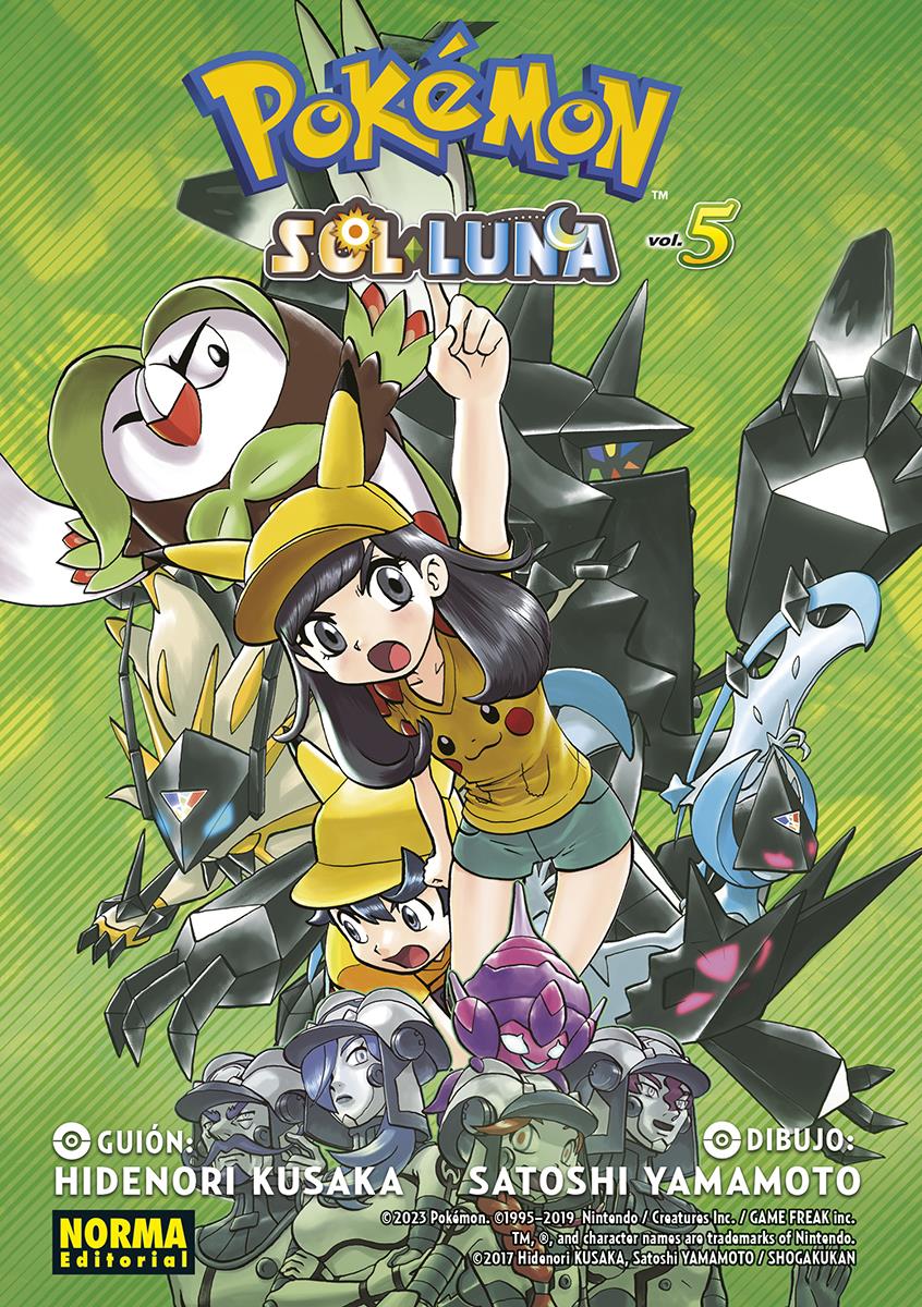Pokemon sol y luna 05 | N0623-NOR18 | Hidenori Kusaka, Satoshi Yamamoto | Terra de Còmic - Tu tienda de cómics online especializada en cómics, manga y merchandising