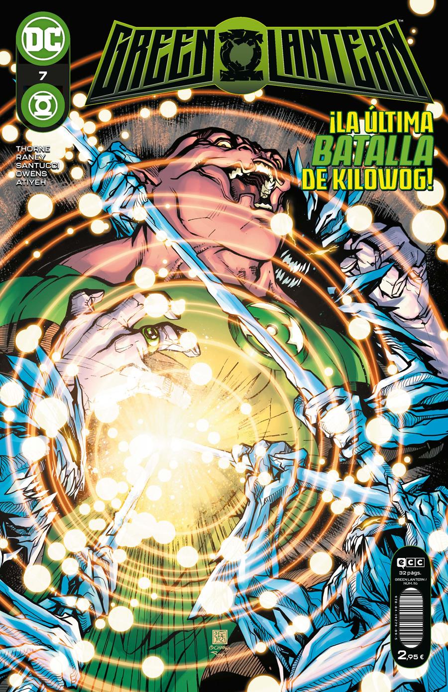 Green Lantern núm. 7/ 116 | N0522-ECC11 | Andy Owens / Geoffrey Thorne / Marco Santucci / Tom Raney | Terra de Còmic - Tu tienda de cómics online especializada en cómics, manga y merchandising