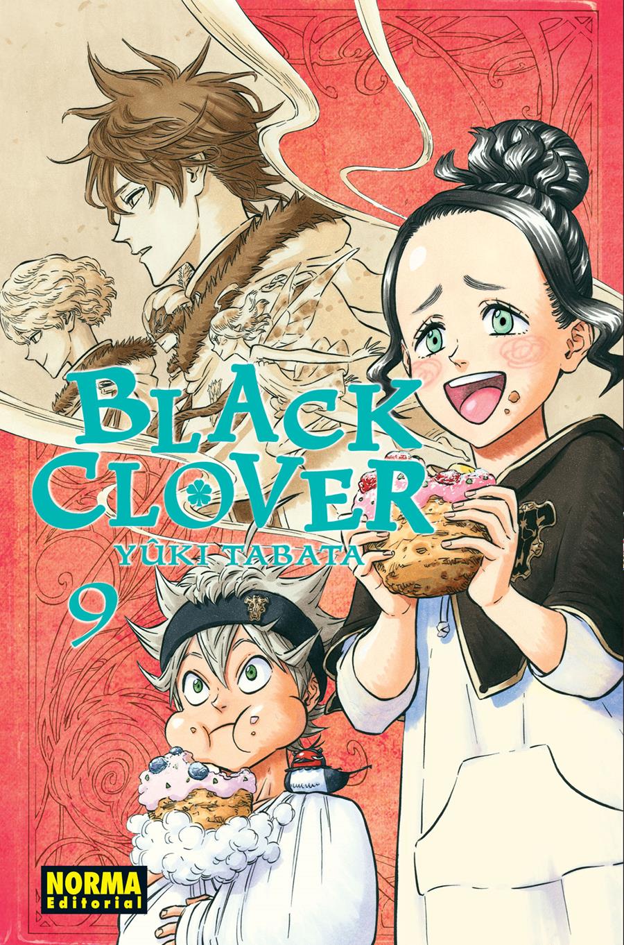 Black Clover 9 | N1018-NOR36 | Yuuki Tabata | Terra de Còmic - Tu tienda de cómics online especializada en cómics, manga y merchandising