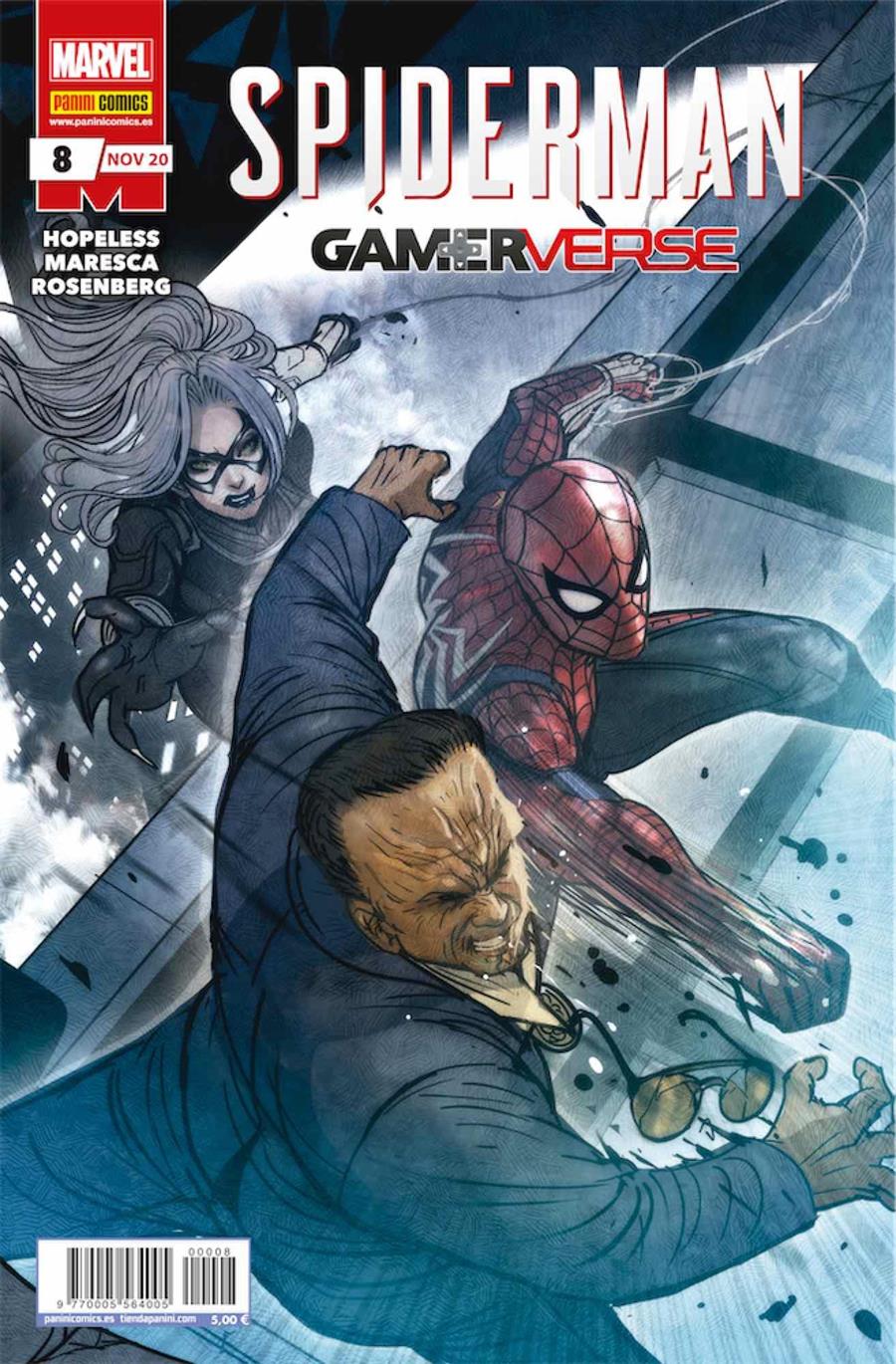 Spiderman: Gamerverse 8 | N1120-PAN64 | "Dennis ""Hopeless"" Hallum, Luca Maresca" | Terra de Còmic - Tu tienda de cómics online especializada en cómics, manga y merchandising