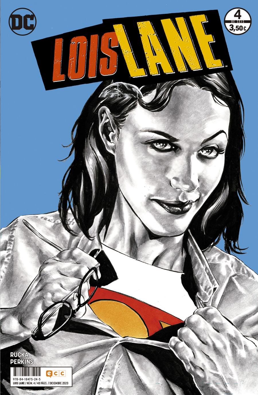 Lois Lane núm. 4 de 6 | N1220-ECC32 | Greg Rucka / Mike Perkins | Terra de Còmic - Tu tienda de cómics online especializada en cómics, manga y merchandising