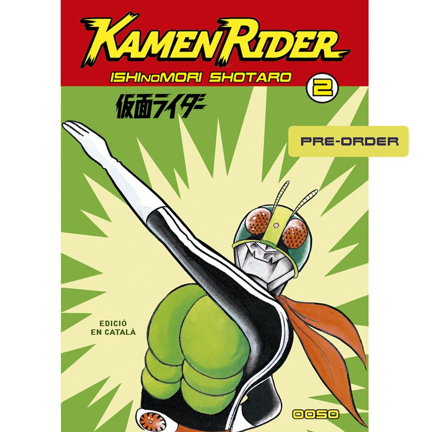 Kamen Rider Vol 2 Català | N0921-OTED13 | ISHInoMORI SHOTARO | Terra de Còmic - Tu tienda de cómics online especializada en cómics, manga y merchandising