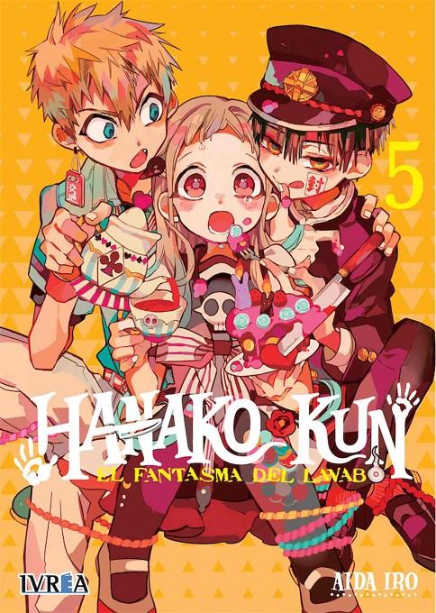 Hanako-kun, El fantasma del lavabo 05 | N0621-IVR03 | Aida Iro | Terra de Còmic - Tu tienda de cómics online especializada en cómics, manga y merchandising
