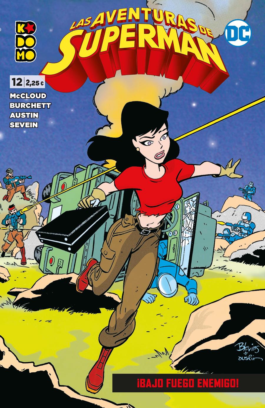 Las aventuras de Superman núm. 12 | N0422-ECC59 | Rick Burchett / Scott McCloud | Terra de Còmic - Tu tienda de cómics online especializada en cómics, manga y merchandising