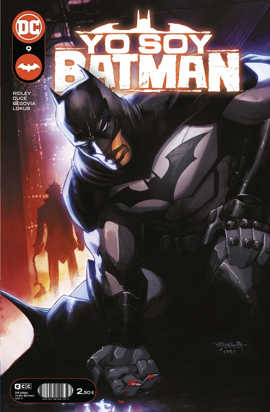 Yo soy Batman núm. 09 | N1222-ECC28 | Christian Duce / John Ridley / Stephen Segovia | Terra de Còmic - Tu tienda de cómics online especializada en cómics, manga y merchandising