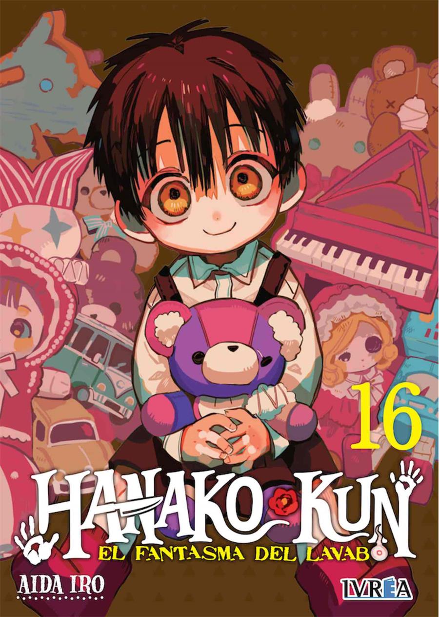 Hanako-kun, el fantasma del lavabo 16 | N0922-IVR05 | Aida Iro | Terra de Còmic - Tu tienda de cómics online especializada en cómics, manga y merchandising