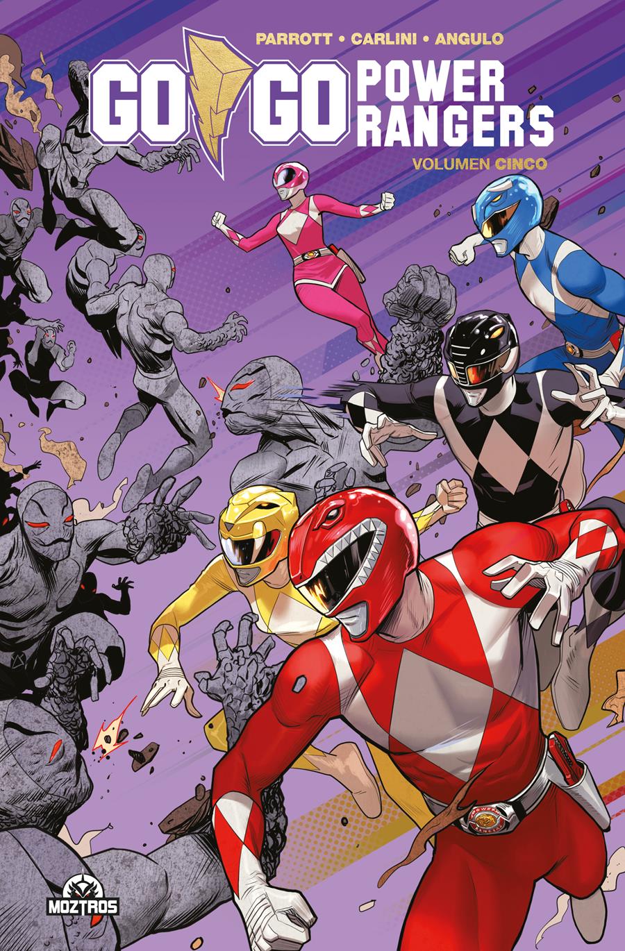 Go go Power Rangers. Volumen 05 | N0523-MOZ06 | Dan Mora, Ryan Parrot | Terra de Còmic - Tu tienda de cómics online especializada en cómics, manga y merchandising