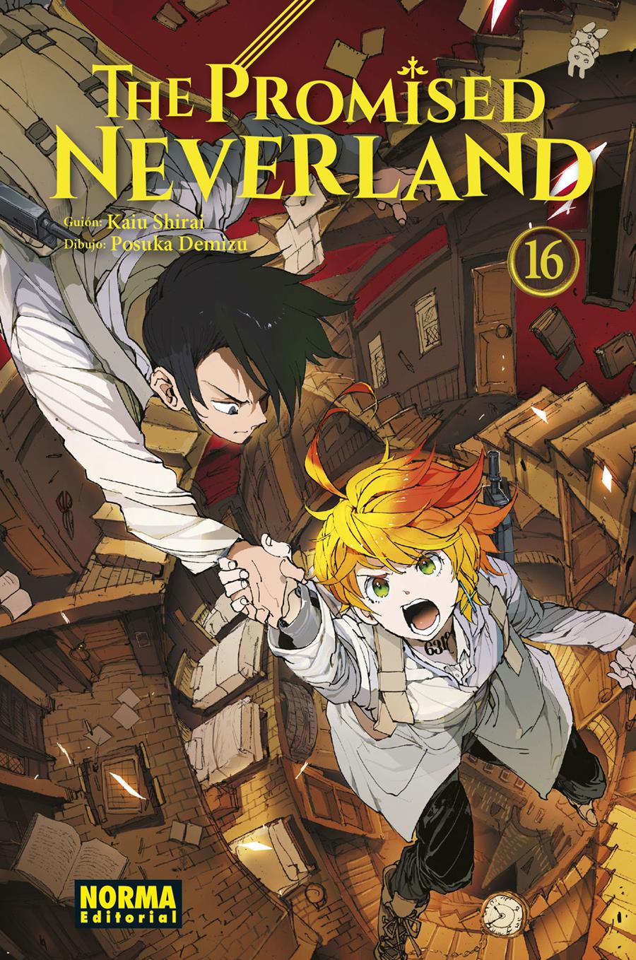 The promised neverland 16 | N1220-NOR28 | Kaiu Shirai, Posuka Demizu | Terra de Còmic - Tu tienda de cómics online especializada en cómics, manga y merchandising