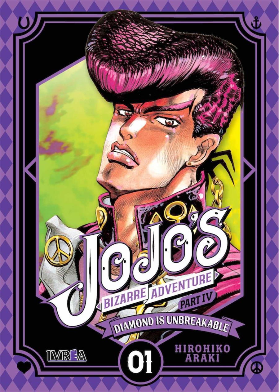 JoJo's Bizarre Adventure parte 4: Diamond is unbreakable 01 | N1118-IVR06 | Hirohiko Araki | Terra de Còmic - Tu tienda de cómics online especializada en cómics, manga y merchandising