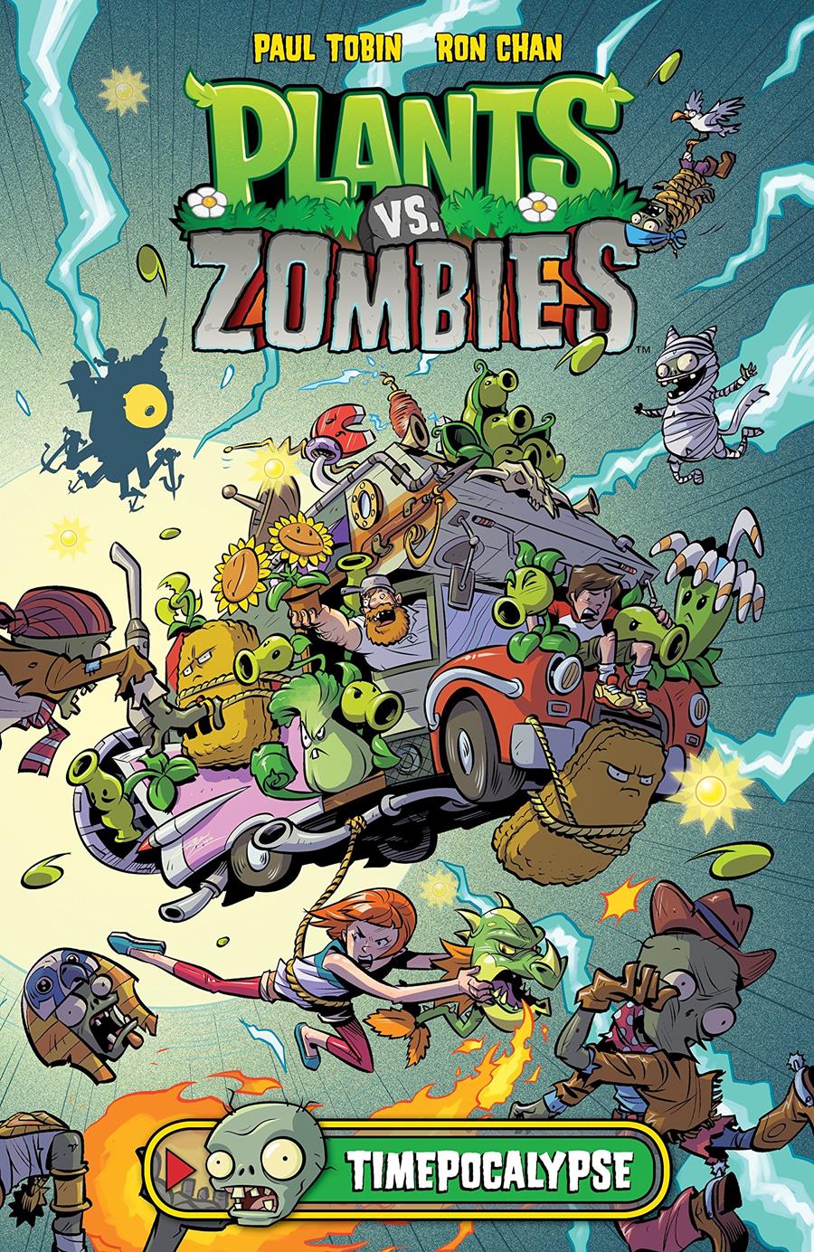 Plants vs. Zombies vol. 02: Tiempocalipsis (Biblioteca Super Kodomo) | N1022-ECC59 | Paul Tobin / Ron Chan | Terra de Còmic - Tu tienda de cómics online especializada en cómics, manga y merchandising